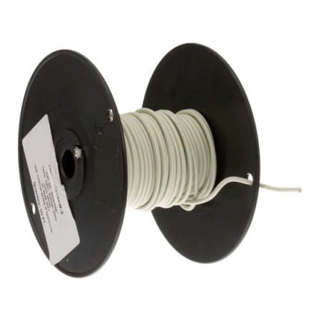 Allpoints Allpoints 38-1348 High Temperature Wire, No 16 Gauge, Stranded SF2, White, 50' Roll 381348